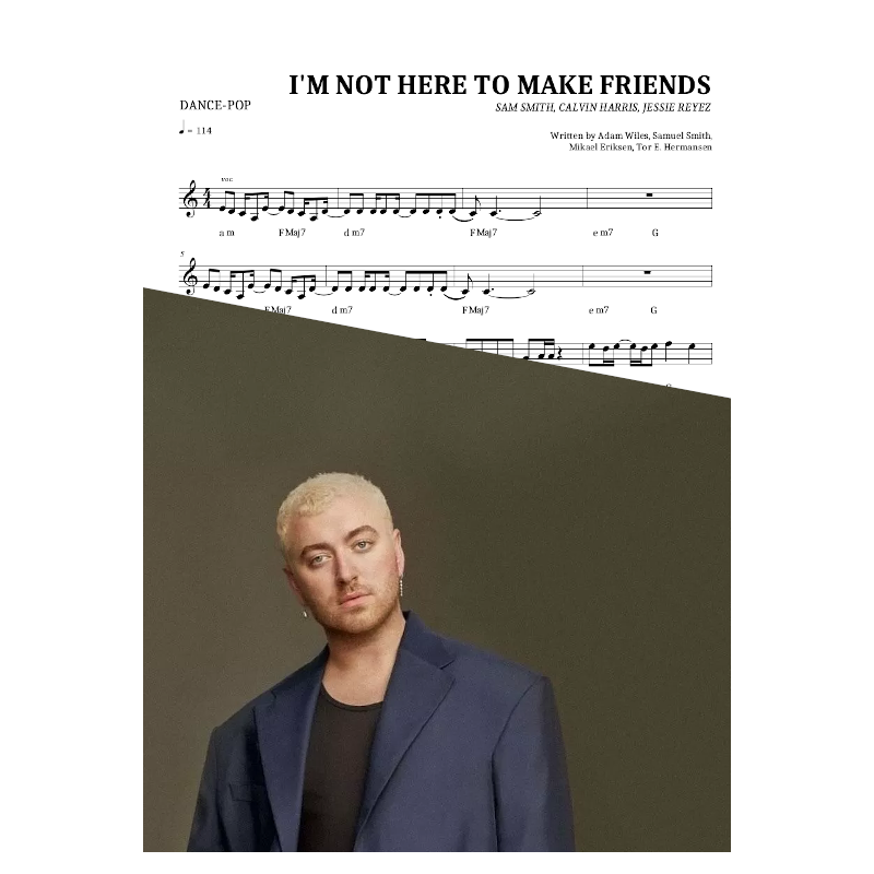 I'm Not Here To Make Friends Lyrics by Sam Smith