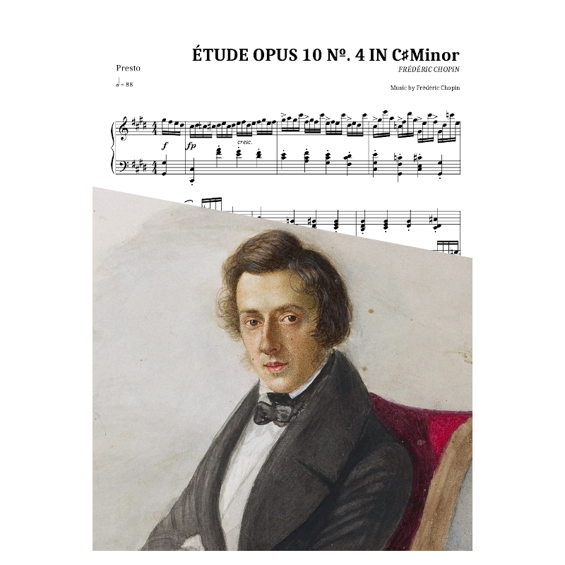 Étude Opus 10 No. 4 in C♯ Minor